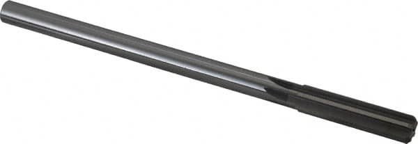 Made in USA - 0.498" High Speed Steel 6 Flute Dowel Pin Chucking Reamer - Eagle Tool & Supply
