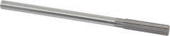 Made in USA - 0.4995" High Speed Steel 6 Flute Dowel Pin Chucking Reamer - Eagle Tool & Supply