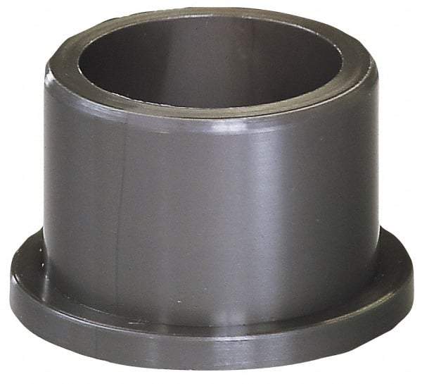 Igus - 1-1/4" Inside x 1-1/2" Outside Diam, Thermoplastic Sleeve Bearing - 1-3/4" Outside Diam, 0.2" Flange Thickness, 1-1/2" OAL - Eagle Tool & Supply
