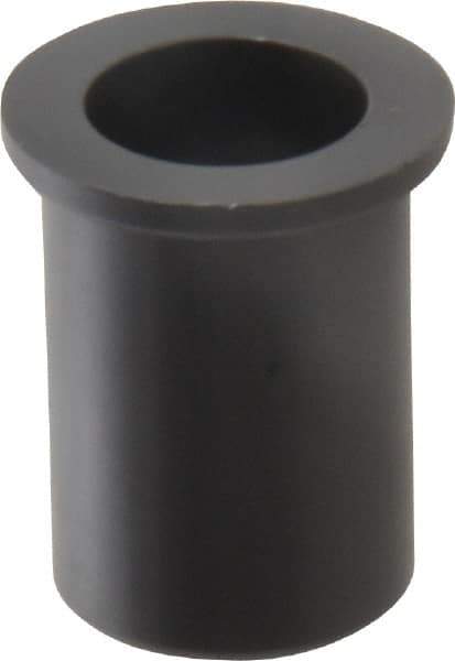 Igus - 3/8" Inside x 1/2" Outside Diam, Thermoplastic Sleeve Bearing - 5/8" Outside Diam, 1/16" Flange Thickness, 3/4" OAL - Eagle Tool & Supply