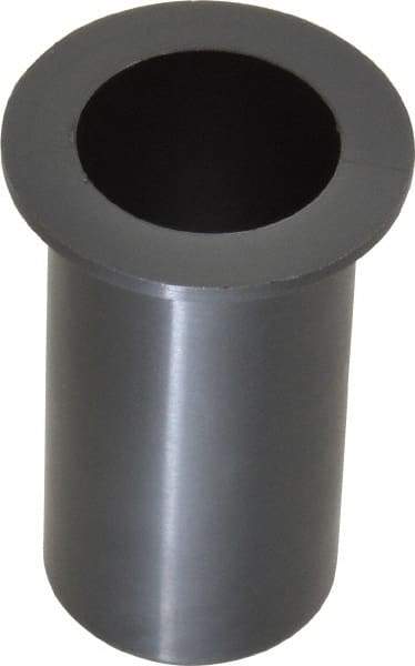 Igus - 5/8" Inside x 3/4" Outside Diam, Thermoplastic Sleeve Bearing - 1" Outside Diam, 1/16" Flange Thickness, 1-1/2" OAL - Eagle Tool & Supply