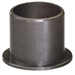 Igus - 2" Inside x 2-3/16" Outside Diam, Thermoplastic Sleeve Bearing - 2-5/8" Outside Diam, 0.093" Flange Thickness, 1-1/2" OAL - Eagle Tool & Supply