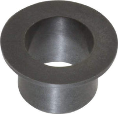 Igus - 1/2" Inside x 19/32" Outside Diam, Thermoplastic Sleeve Bearing - 7/8" Outside Diam, 0.046" Flange Thickness, 1/2" OAL - Eagle Tool & Supply