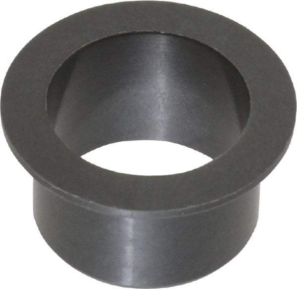 Igus - 5/8" Inside x 23/32" Outside Diam, Thermoplastic Sleeve Bearing - 15/16" Outside Diam, 0.046" Flange Thickness, 1/2" OAL - Eagle Tool & Supply