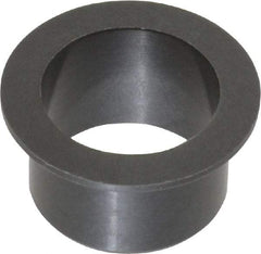 Igus - 5/8" Inside x 23/32" Outside Diam, Thermoplastic Sleeve Bearing - 15/16" Outside Diam, 0.046" Flange Thickness, 1/2" OAL - Eagle Tool & Supply