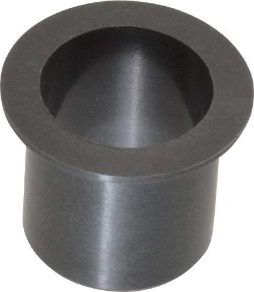 Igus - 5/8" Inside x 23/32" Outside Diam, Thermoplastic Sleeve Bearing - 15/16" Outside Diam, 0.046" Flange Thickness, 3/4" OAL - Eagle Tool & Supply