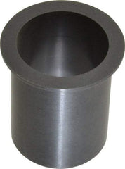 Igus - 1" Inside x 1-1/8" Outside Diam, Thermoplastic Sleeve Bearing - 1-3/8" Outside Diam, 1/16" Flange Thickness, 1-1/2" OAL - Eagle Tool & Supply