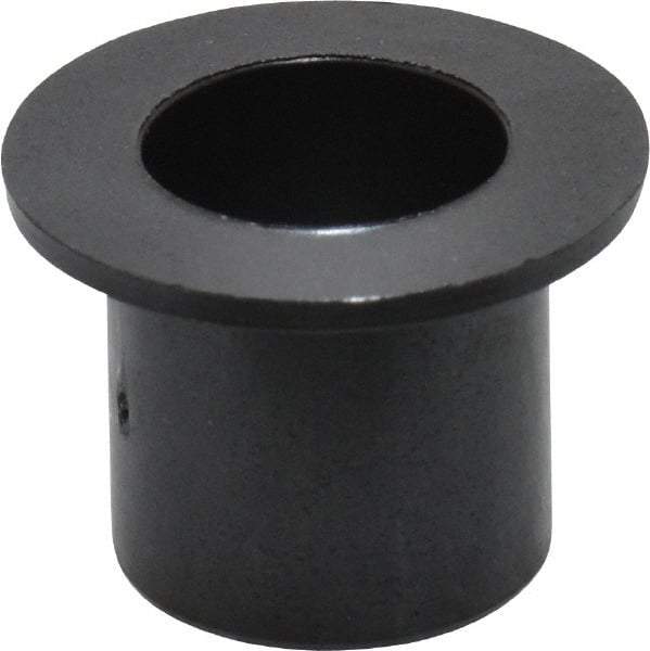 Igus - 3/8" Inside x 15/32" Outside Diam, Thermoplastic Sleeve Bearing - 11/16" Outside Diam, 0.046" Flange Thickness, 1/2" OAL - Eagle Tool & Supply