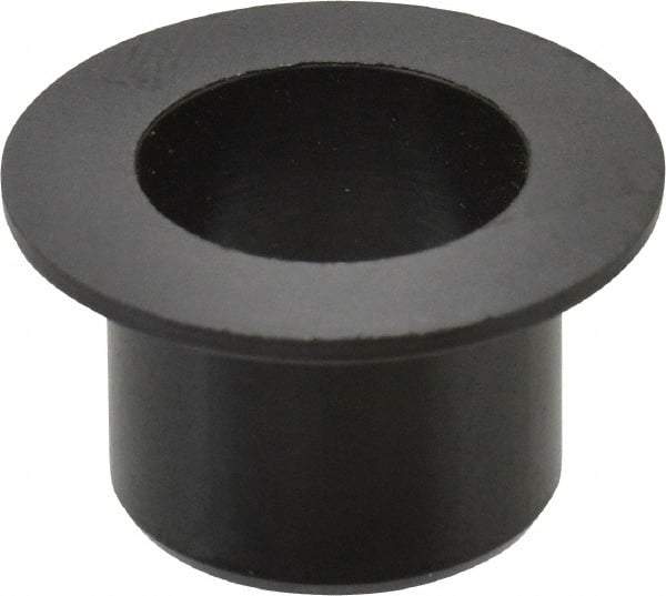 Igus - 1/2" Inside x 19/32" Outside Diam, Thermoplastic Sleeve Bearing - 7/8" Outside Diam, 0.046" Flange Thickness, 1/2" OAL - Eagle Tool & Supply
