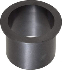 Igus - 1-1/4" Inside x 1-13/32" Outside Diam, Thermoplastic Sleeve Bearing - 1-11/16" Outside Diam, 0.078" Flange Thickness, 1-1/4" OAL - Eagle Tool & Supply