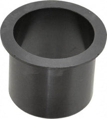 Igus - 1-1/2" Inside x 1-21/32" Outside Diam, Thermoplastic Sleeve Bearing - 2" Outside Diam, 0.078" Flange Thickness, 1-1/2" OAL - Eagle Tool & Supply
