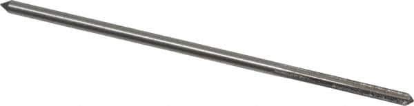 Interstate - 1/8" High Speed Steel Chucking Reamer - Straight Flute, Straight Shank, 7/8" Flute Length, 3-1/2" OAL - Eagle Tool & Supply
