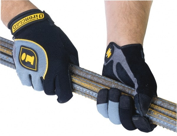 ironCLAD - Size 2XL (11-12) Synthetic Leather Anti-Vibration/Impact Protection Work Gloves - Eagle Tool & Supply
