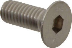 Value Collection - M6x1.00 Metric Coarse Hex Socket Drive, 90° Flat Screw - Grade 316 & Austenitic A4 Stainless Steel, Fully Threaded, 16mm OAL - Eagle Tool & Supply