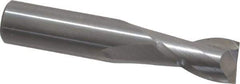 OSG - 5mm, 10mm LOC, 5mm Shank Diam, 51mm OAL, 2 Flute, Solid Carbide Square End Mill - Single End, Uncoated, Spiral Flute, 30° Helix, Centercutting, Right Hand Cut, Right Hand Flute, Series 412 - Eagle Tool & Supply