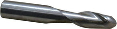 OSG - 13/32" Diam, 1" LOC, 2 Flute Solid Carbide Ball End Mill - Uncoated, Single End, 2-3/4" OAL, 7/16" Shank Diam, Spiral Flute - Eagle Tool & Supply