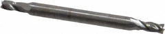 OSG - 3/32", 3/16" LOC, 1/8" Shank Diam, 1-1/2" OAL, 4 Flute, Solid Carbide Square End Mill - Double End, Uncoated, Spiral Flute, 30° Helix, Right Hand Cut, Right Hand Flute, Series 424 - Eagle Tool & Supply