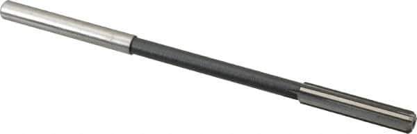 Interstate - 0.3105" High Speed Steel Chucking Reamer - Straight Flute, 0.2792" Straight Shank, 1-1/2" Flute Length, 6" OAL - Eagle Tool & Supply