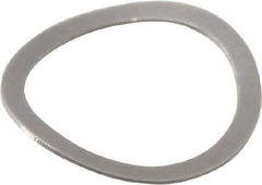Gardner Spring - 0.194" ID x 0.242" OD, Grade 302 Stainless Steel Wave Disc Spring - 0.006" Thick, 0.03" Overall Height, 0.015" Deflection, 0.75 Lb at Deflection - Eagle Tool & Supply