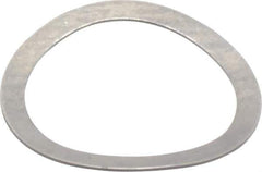 Gardner Spring - 0.243" ID x 0.305" OD, Grade 302 Stainless Steel Wave Disc Spring - 0.007" Thick, 0.03" Overall Height, 0.015" Deflection, 0.75 Lb at Deflection - Eagle Tool & Supply