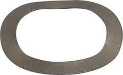 Gardner Spring - 0.531" ID x 0.734" OD, Grade 302 Stainless Steel Wave Disc Spring - 0.009" Thick, 0.05" Overall Height, 0.03" Deflection, 5.5 Lb at Deflection - Eagle Tool & Supply