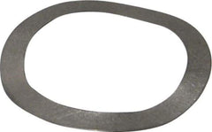 Gardner Spring - 0.65" ID x 0.855" OD, Grade 302 Stainless Steel Wave Disc Spring - 0.01" Thick, 0.06" Overall Height, 0.03" Deflection, 5.5 Lb at Deflection - Eagle Tool & Supply