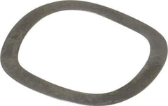 Gardner Spring - 0.719" ID x 0.925" OD, Grade 1074 Steel Wave Disc Spring - 0.01" Thick, 0.066" Overall Height, 0.033" Deflection, 7.5 Lb at Deflection - Eagle Tool & Supply