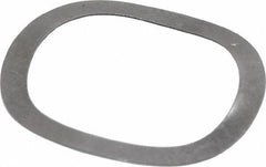 Gardner Spring - 0.839" ID x 1.08" OD, Grade 1074 Steel Wave Disc Spring - 0.012" Thick, 0.073" Overall Height, 0.036" Deflection, 10 Lb at Deflection - Eagle Tool & Supply