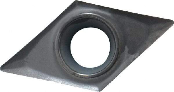 Kennametal - DPGT32.51 HP Grade K313 Carbide Turning Insert - Uncoated, 55° Diamond, 3/8" Inscr Circle, 5/32" Thick, 1/64" Corner Radius - Eagle Tool & Supply