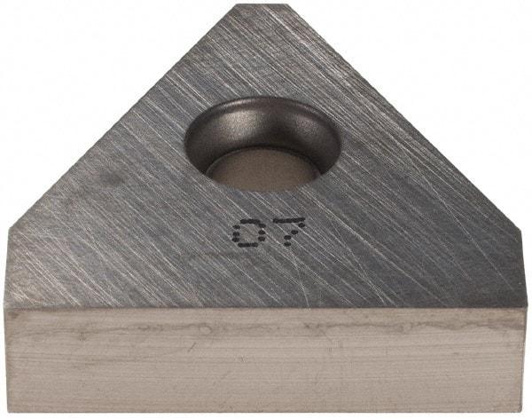 Iscar - 240605XNUW Grade IC07, 24.5mm Cutting Width Carbide Grooving Insert - Neutral, Uncoated - Eagle Tool & Supply