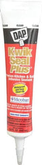 DAP - 5.5 oz Tube Clear Acrylic & Latex Caulk - -30 to 180°F Operating Temp, 30 min Tack Free Dry Time - Eagle Tool & Supply