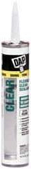 DAP - 10.1 oz Cartridge Clear Butyl Rubber Caulk - -30 to 200°F Operating Temp, 10 min Tack Free Dry Time - Eagle Tool & Supply