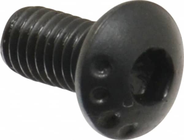 Made in USA - M3x0.50 Metric Coarse Hex Socket Button Cap Screw - Eagle Tool & Supply