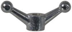 Value Collection - 1/2-13 UNC, Uncoated, Iron Standard Wing Nut - Grade 32510, 4-1/2" Wing Span, 1-7/8" Wing Span, 1-1/8" Base Diam - Eagle Tool & Supply