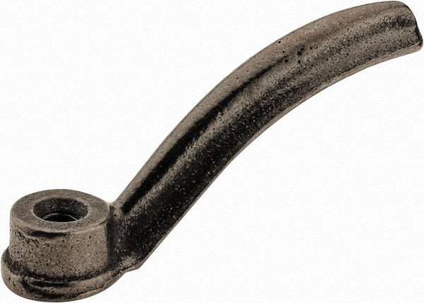 Value Collection - 3/8-16, #2, Ductile Iron Adjustable Clamping Handle Nut - 1" Flange OD - Eagle Tool & Supply