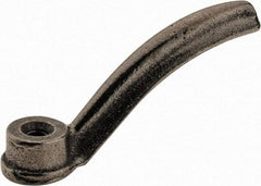 Value Collection - 3/8-16, #2, Ductile Iron Adjustable Clamping Handle Nut - 1" Flange OD - Eagle Tool & Supply