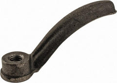 Value Collection - 7/16-14, #3, Ductile Iron Adjustable Clamping Handle Nut - 1" Flange OD - Eagle Tool & Supply