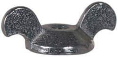 Value Collection - 5/16-18 UNC, Zinc Plated, Steel Standard Wing Nut - Grade 1015-1025, 1-1/2" Wing Span, 9/16" Wing Span, 7/8" Base Diam - Eagle Tool & Supply