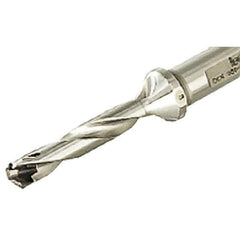 Iscar - 11mm to 11.4mm Diam, 8xD, 88mm Max Depth, 16mm Shank Diam, 152.6mm OAL, Replaceable-Tip Drill - FCP, ICK, ICK-2M, ICM, ICN, ICP, iCP-2M Insert, 11 Seat Size, 02586394 Toolholder, Series SumoCham - Eagle Tool & Supply