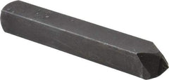 Made in USA - 3/16 Inch Character Size, 29 within a Triangle, Code Stamp - Steel - Eagle Tool & Supply