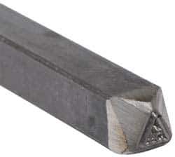 Made in USA - 3/16 Inch Character Size, 54 within a Triangle, Code Stamp - Steel - Eagle Tool & Supply