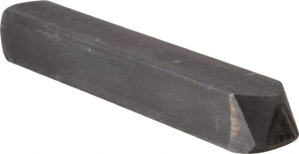 Made in USA - 3/16 Inch Character Size, 55 within a Triangle, Code Stamp - Steel - Eagle Tool & Supply