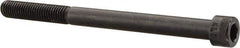 Value Collection - 5/8-18 UNF Hex Socket Drive, Socket Cap Screw - Alloy Steel, Black Oxide Finish, Partially Threaded, 6-1/2" Length Under Head - Eagle Tool & Supply