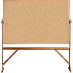 Ghent - Cork Bulletin Boards Style: Reversible Bulletin Board Color: Natural Cork - Eagle Tool & Supply