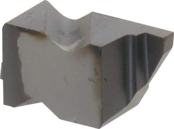 Kennametal - 2041NG Grade KC5010, 1.04mm Cutting Width Carbide Grooving Insert - 1.27mm Max Depth of Cut, Right Hand, 0.09mm Corner Radius, TiAlN Finish - Eagle Tool & Supply