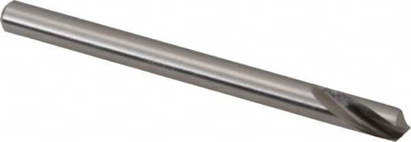 Magafor - 4mm Body Diam, 120°, 2-1/16" OAL, Cobalt Spotting Drill - Eagle Tool & Supply