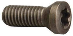 Cutting Tool Technologies - Torx Cap Screw for Indexable End Mills - M4x0.7 Thread, Industry Std M40T6S31, For Use with Inserts - Eagle Tool & Supply