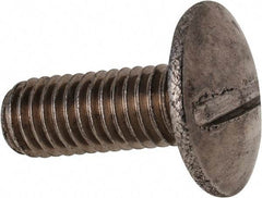 Value Collection - M8x1.25 Metric Coarse, 20mm Length Under Head Slotted Drive Machine Screw - Truss Head, Grade 18-8 & A2 Stainless Steel, Uncoated, Without Washer - Eagle Tool & Supply