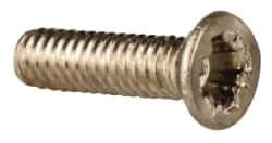 Value Collection - M2x0.40 Metric Coarse, 8mm OAL Pozidriv Drive Machine Screw - Flat Head, Grade 18-8 & A2 Stainless Steel, Uncoated, Without Washer - Eagle Tool & Supply