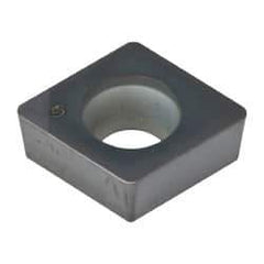 Kennametal - CCGW32.52 S0415M Grade KB5625 PCBN Turning Insert - TiAlN Finish, 80° Diamond, 3/8" Inscr Circle, 5/32" Thick, 1/32" Corner Radius - Eagle Tool & Supply